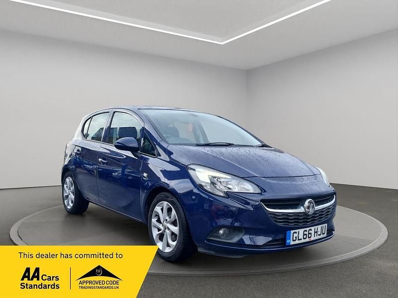 Used Vauxhall Corsa 90 HP (66 kW) 2016 Blue Hatchback