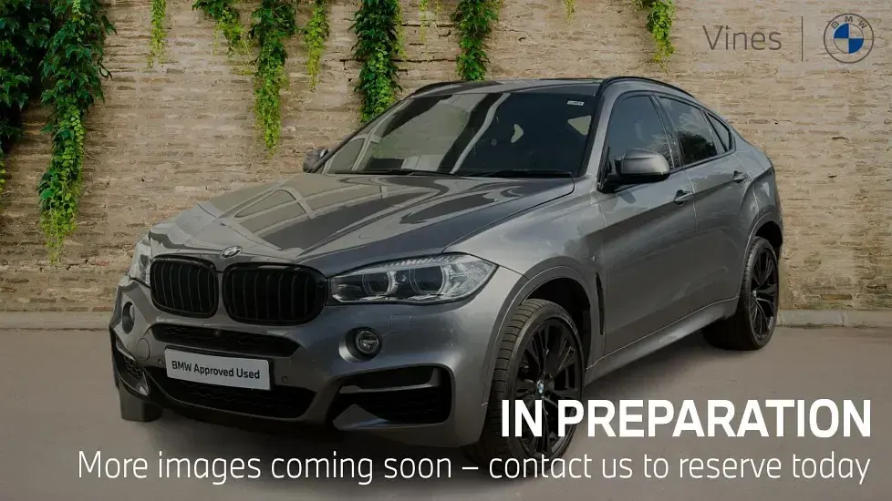 Used BMW X6 M50 Shadowline 376 HP (276 kW) 2019 Grey SUV
