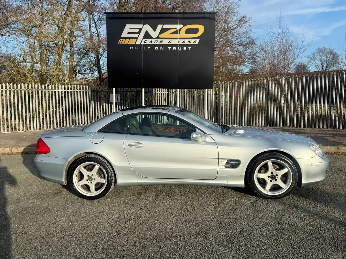 Used Mercedes SL500 2004 Silver Cabriolet