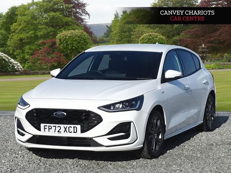 Used Ford Focus ST-Line 2023 White Hatchback