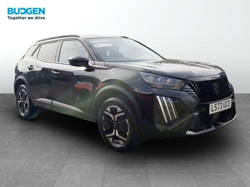 Black Used 2023 Peugeot 2008 GT SUV | £19,900 (Fair price) - Image 1/4