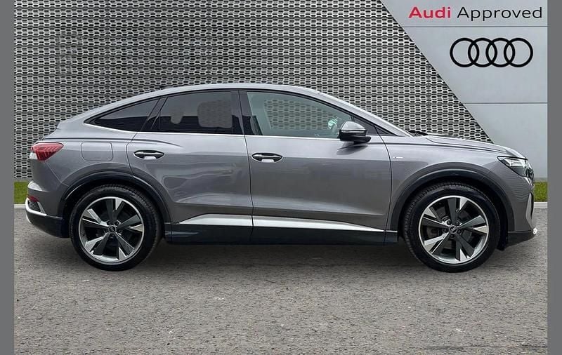 Used Audi Q4 Sportback e-tron S-Line 219 kW (299 HP) 2023 Grey SUV