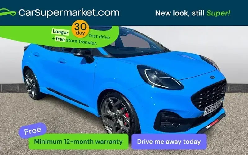 Usado Ford Puma ST 170 HP (125 kW) 2023 Azul SUV