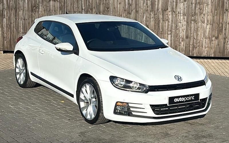 White Used 2017 VW Scirocco GT Coupe | £15,899 (Expensive) - Image 1/2