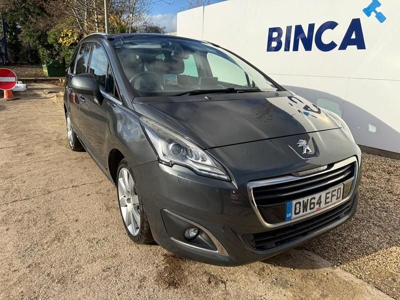 Grey Used 2015 Peugeot 5008 Allure MPV | £5,706 (Fair price) - Image 1/4