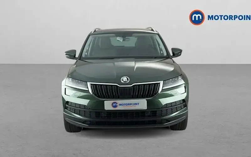 Used Skoda Karoq SE L 150 HP (110 kW) 2021 Green SUV