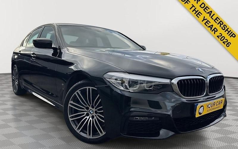 Used BMW 530e M Sport 252 HP (185 kW) 2019 Black Sedan
