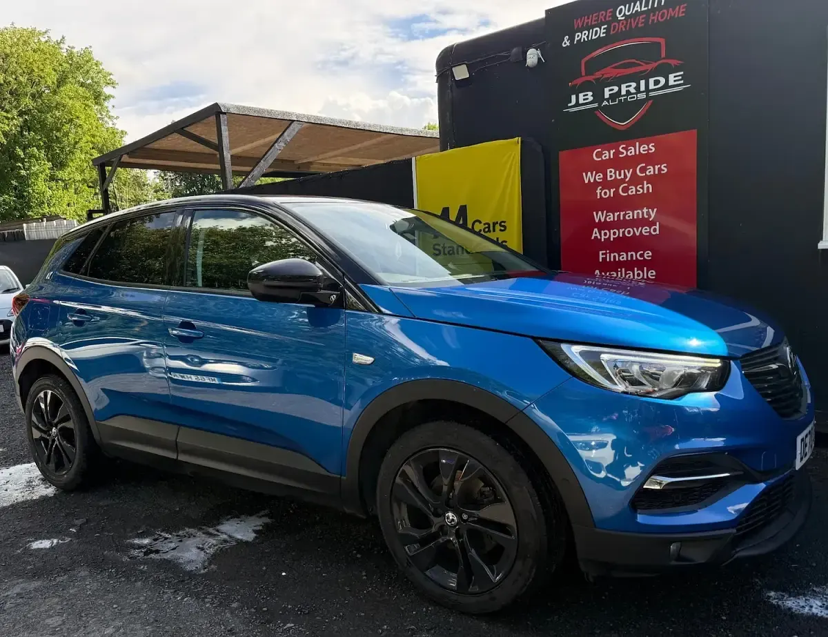 Used Vauxhall Grandland X SRi 130 HP (95 kW) 2020 Blue SUV