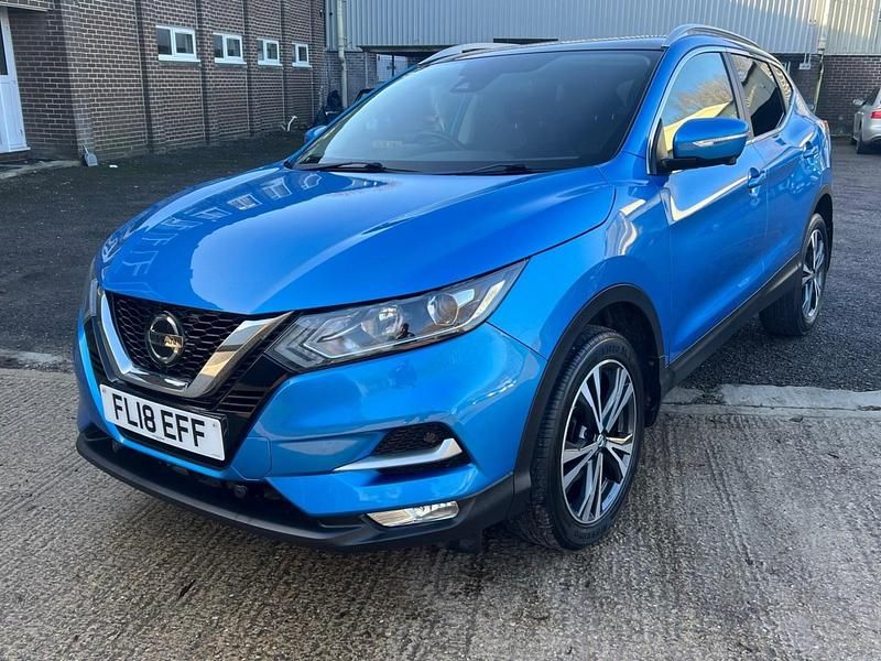 Used Nissan Qashqai N-Connecta 2018 Blue SUV