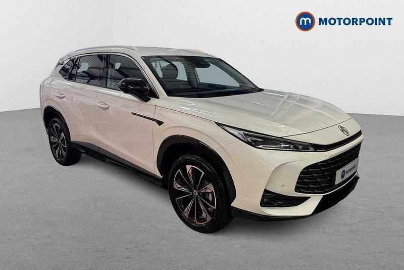 White New 2025 MG HS Trophy SUV | £22,699 (Fair price) - Image 1/4