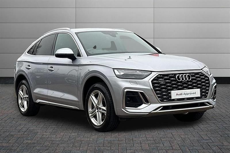 Used Audi Q5 S-Line 204 HP (150 kW) 2023 Floret silver SUV