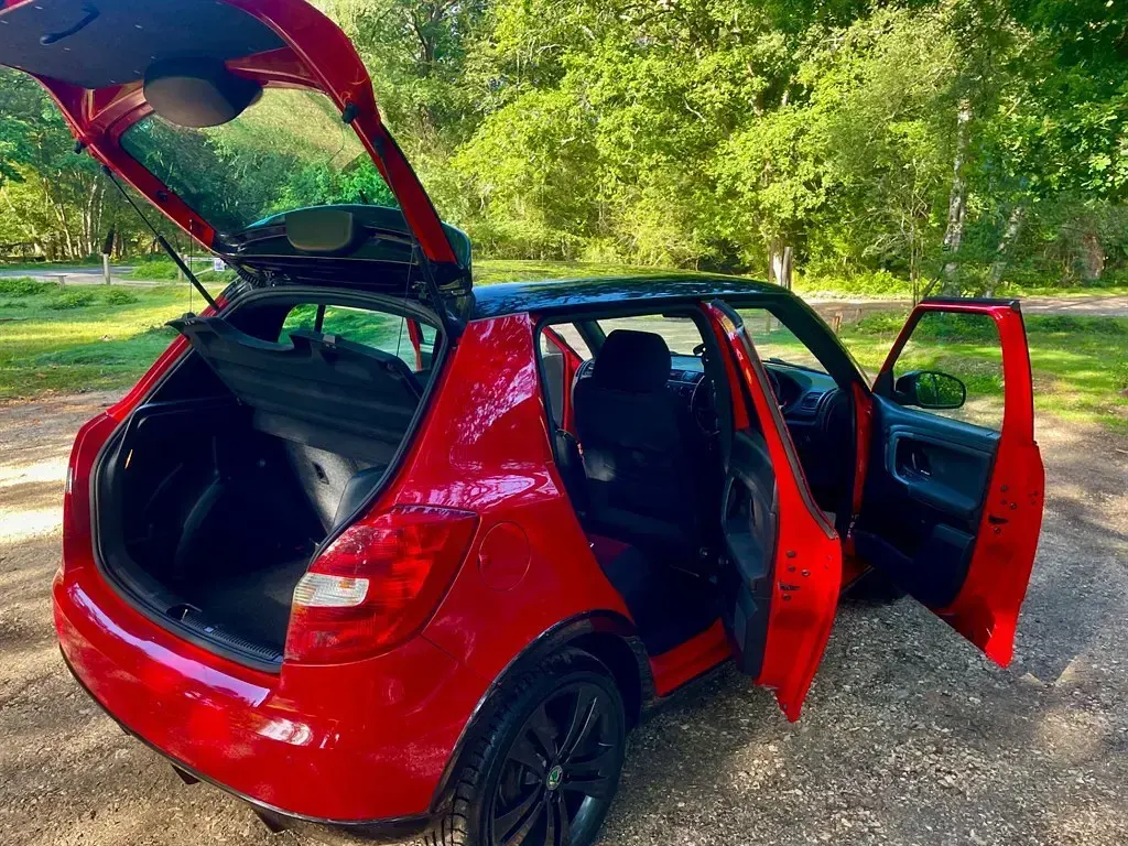 Used Skoda Fabia Monte Carlo 2011 Red Hatchback