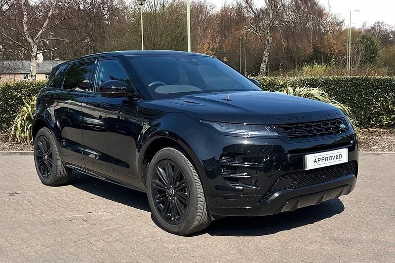 Black Used 2025 Land Rover Range Rover evoque SE Dynamic SUV | £40,600 - Image 1/4
