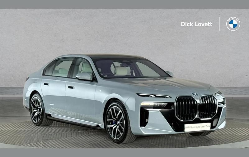 Grey Used 2025 BMW i7 M Sport Sedan | £80,000 - Image 1/4