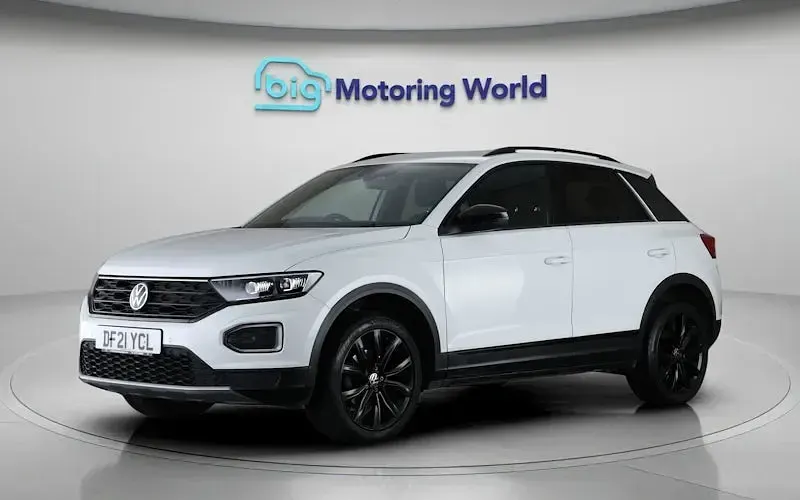Usado VW T-Roc Black Edition 150 HP (110 kW) 2021 Branco SUV