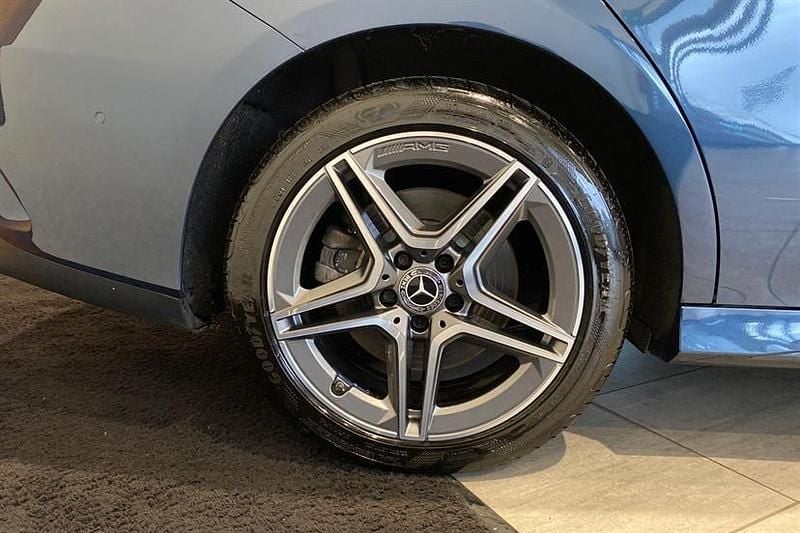 Used Mercedes CLA250e AMG Line Premium Plus 218 HP (160 kW) 2021 Denim blue Sedan