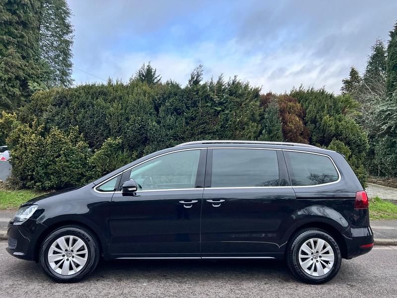 Used VW Sharan SE 150 HP (110 kW) 2017 Black MPV