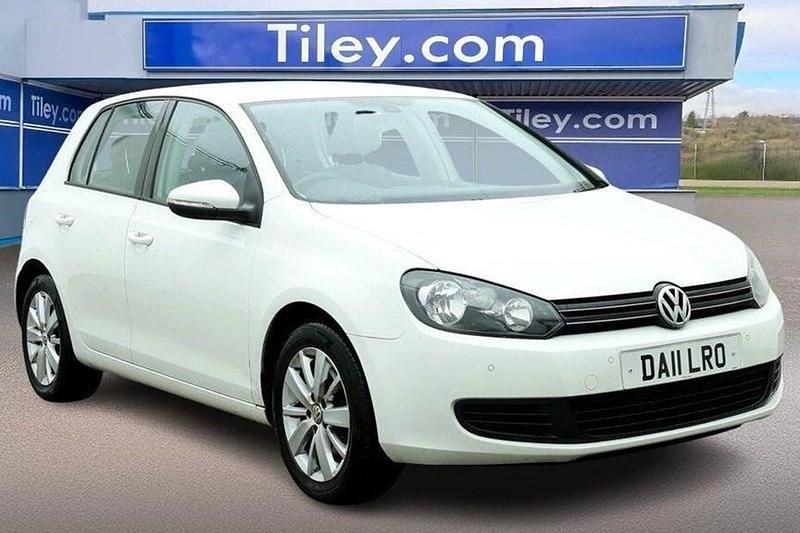 Used VW Golf VI Match 122 HP (89 kW) 2011 White Hatchback