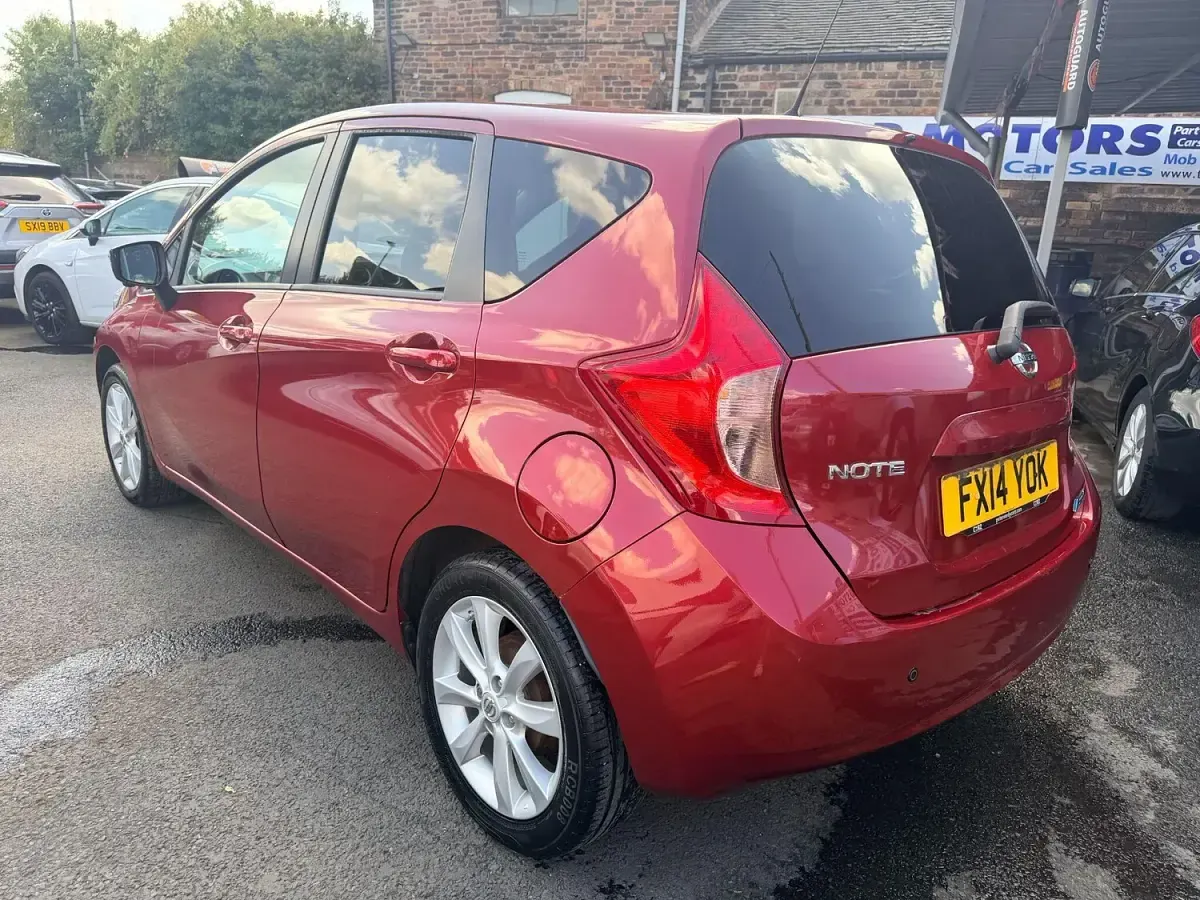 Used Nissan Note Acenta Premium 2014 Red Hatchback