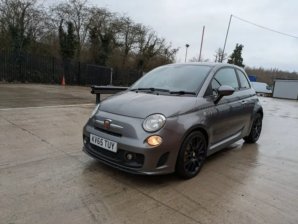 Used Abarth 595 160 HP (117 kW) 2015 Grey Hatchback