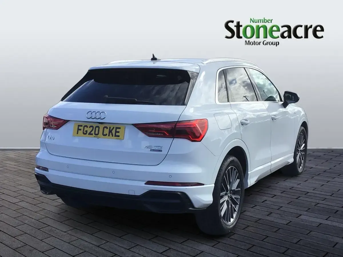 Used Audi Q3 S-Line 190 HP (139 kW) 2020 White SUV
