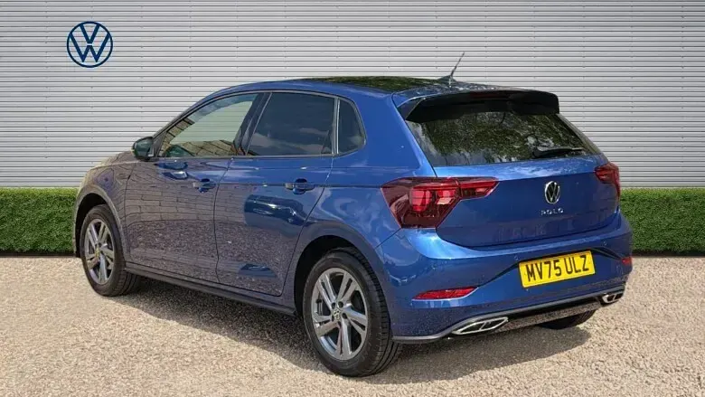 New VW Polo R-line 95 HP (69 kW) 2025 Blue Hatchback