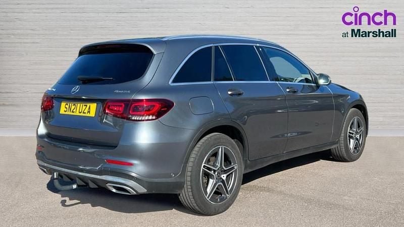 Used Mercedes GLC220 AMG line 194 HP (142 kW) 2021 Grey