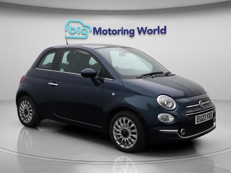 Blue Used 2023 Fiat 500 S Hatchback | £8,900 (Fair price) - Image 1/4