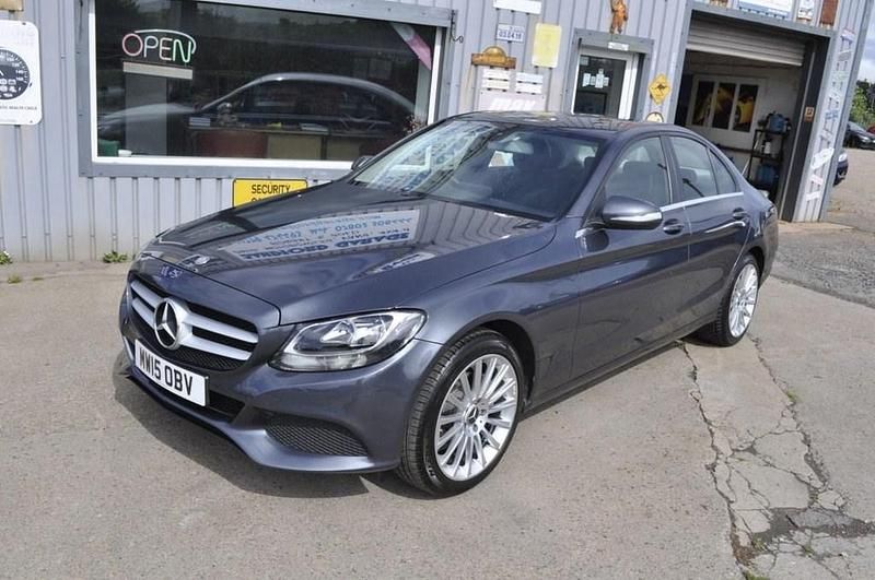 Grey Used 2015 Mercedes C220 SE Sedan | £9,995 (Good price) - Image 1/4