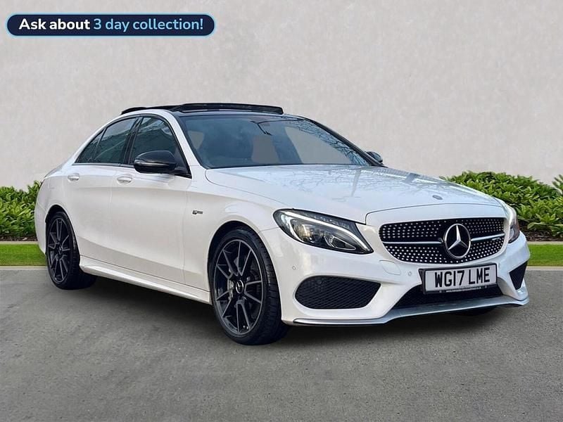 Used Mercedes C43 AMG Premium 367 HP (269 kW) 2017 White Sedan