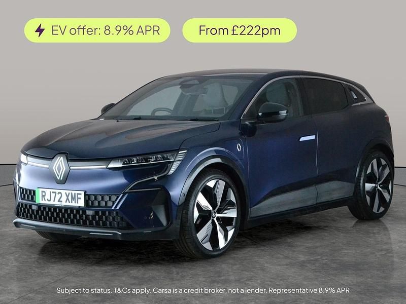 Used Renault Megane E-Tech Techno 160 kW (218 HP) 2022 Blue Hatchback
