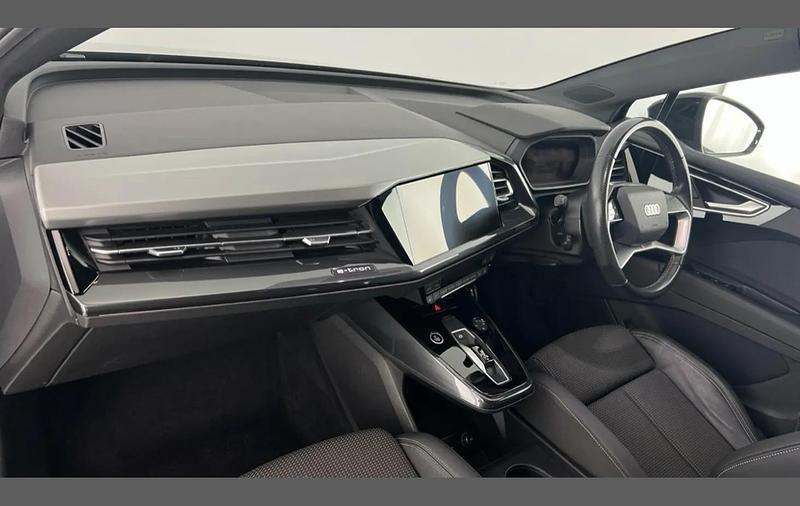 Used Audi Q4 e-tron S-Line 150 kW (204 HP) 2022 Black SUV