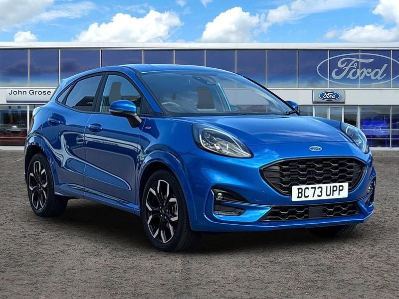 Blue Used 2024 Ford Puma Gen-E ST-Line X Hatchback | £21,495 (Fair price) - Image 1/3