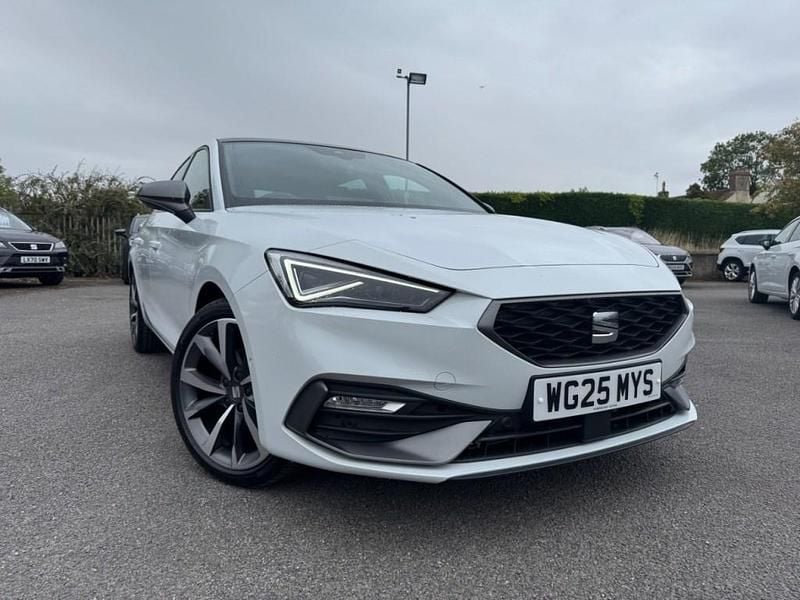 White Used 2025 Seat Leon FR Sport Hatchback | £22,480 (A bit pricey) - Image 1/4