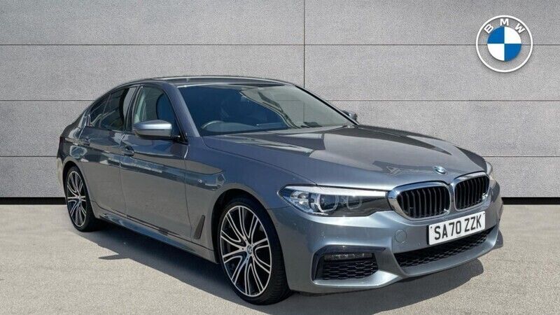 Blue Used 2020 BMW 520 M Sport Sedan | £24,490 (Fair price) - Image 1/4