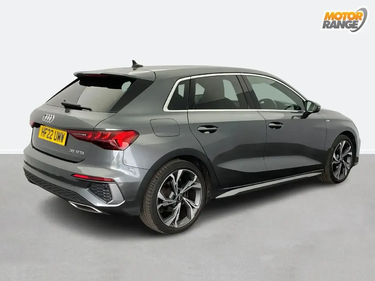 Used Audi A3 S-Line 150 HP (110 kW) 2022 Grey Sedan