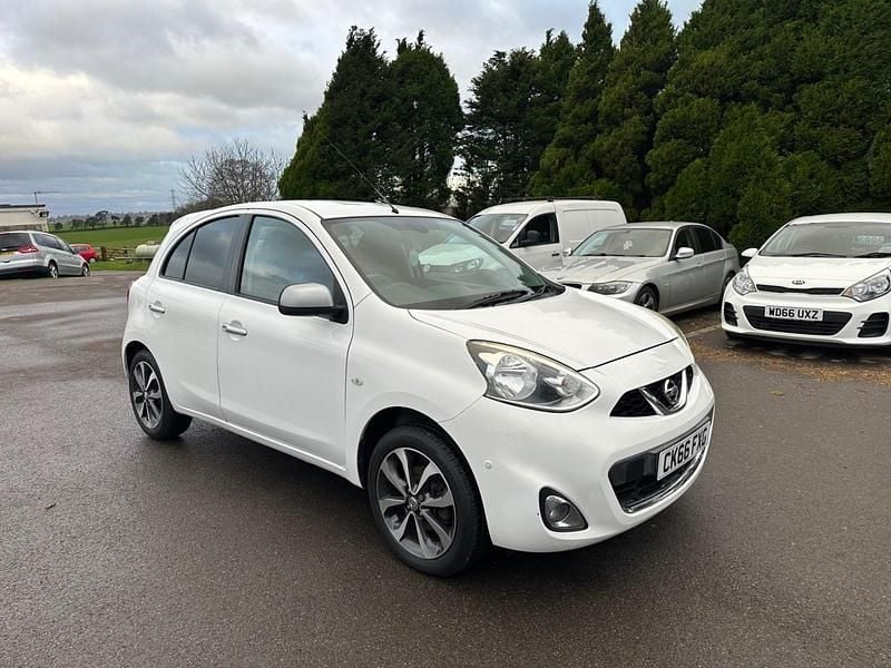 White Used 2016 Nissan Micra N-TEC Hatchback | £7,995 (A bit pricey) - Image 1/4