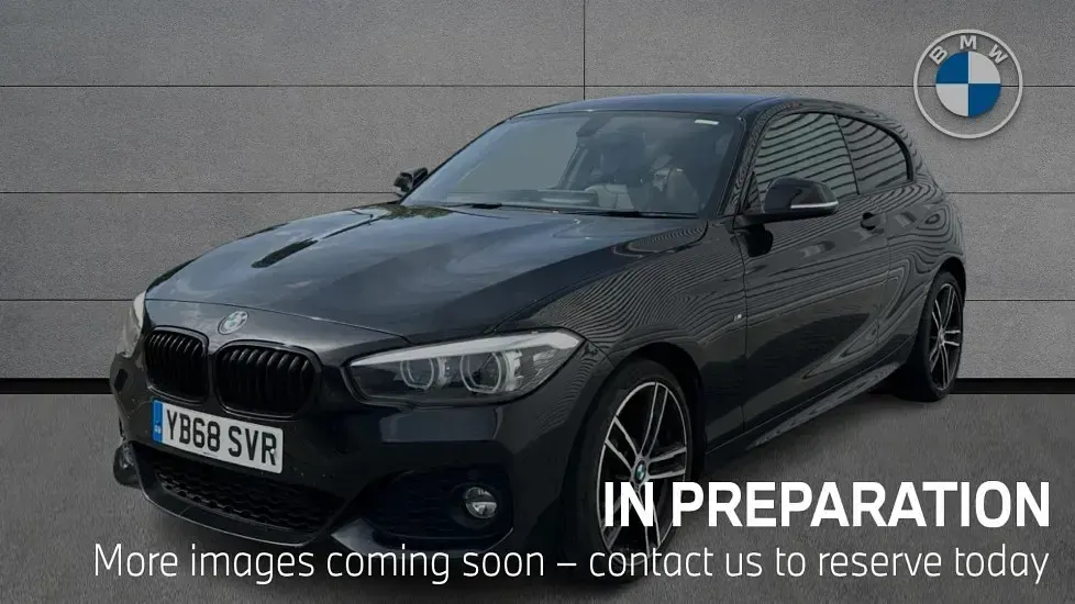 Used BMW 120 M Sport 187 HP (137 kW) 2018 Black Hatchback