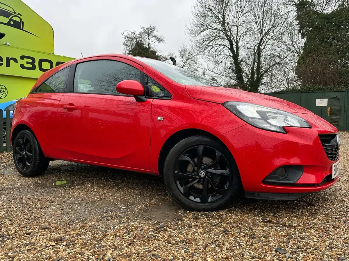 Used Vauxhall Corsa 75 HP (55 kW) 2019 Red Hatchback