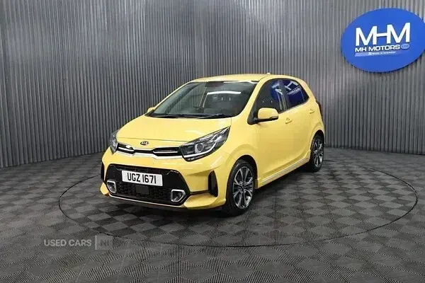 Used Kia Picanto GT-Line 2021 Yellow Hatchback