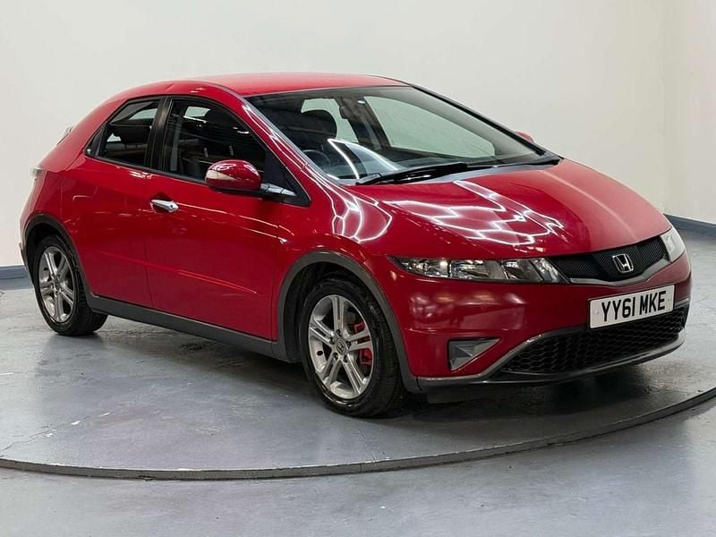 Used Honda Civic SE 2011 Red Hatchback