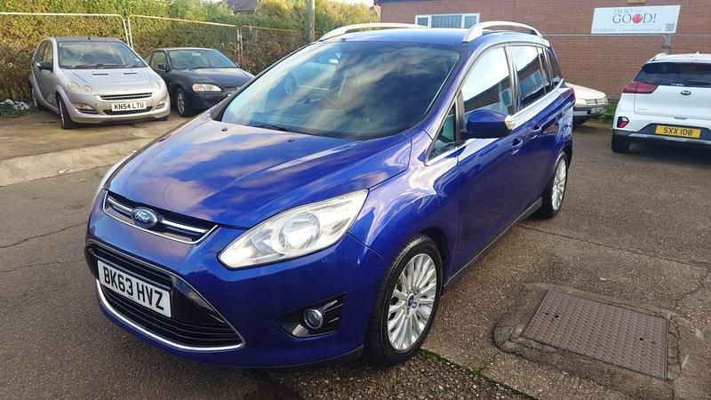 Usado Ford Grand C-Max Titanium 163 HP (119 kW) 2013 Azul Monovolume