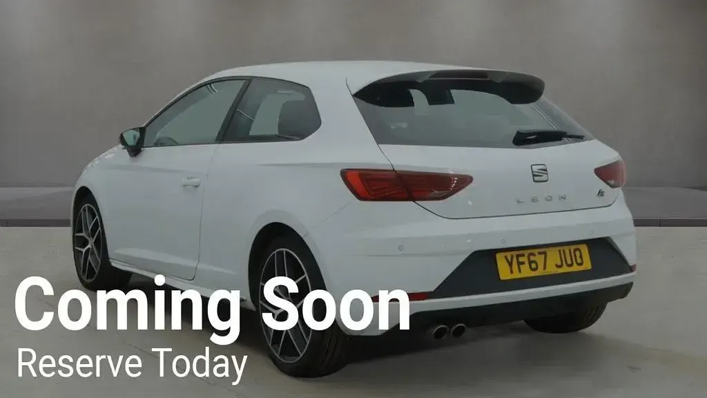 Used Seat Leon FR 150 HP (110 kW) 2018 White Coupe