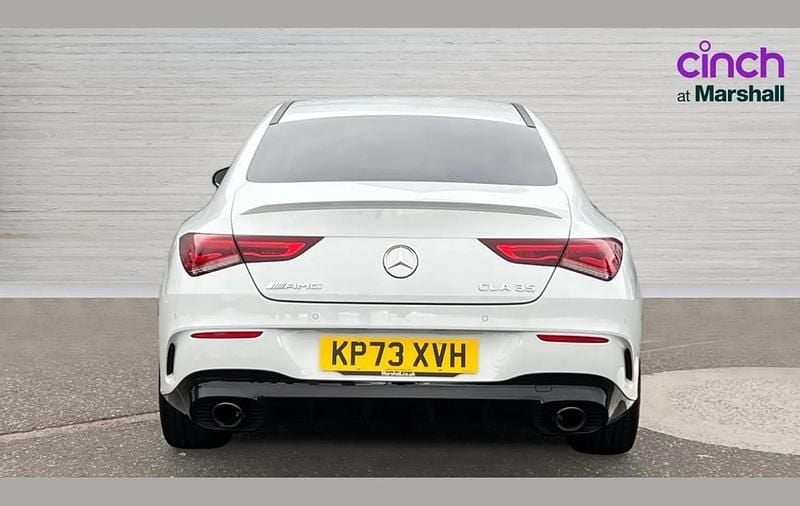 Used Mercedes CLA35 AMG Premium 302 HP (222 kW) 2023 White Coupe