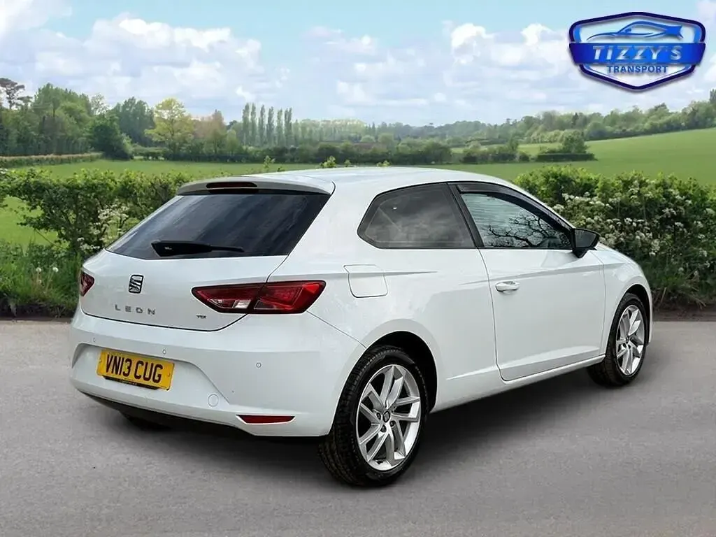 Begagnad Seat Leon SE 2013 Vit Halvkombi
