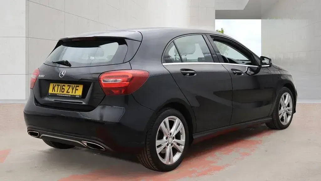 Used Mercedes A180 2016 Black Hatchback