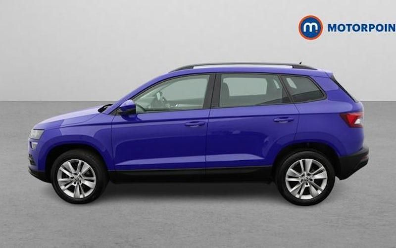 Used Skoda Karoq SE Technology 116 HP (85 kW) 2020 Blue SUV