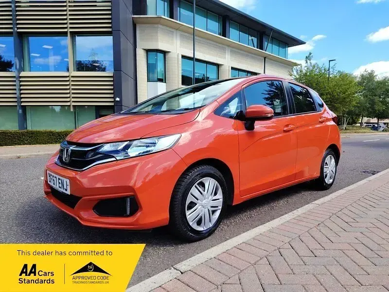 Used Honda Jazz S 102 HP (75 kW) 2018 Orange Hatchback