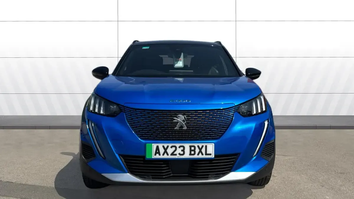 Used Peugeot e-2008 GTi 100 kW (136 HP) 2023 Blue SUV