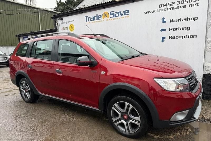 Used Dacia Logan MCV Stepway 2019 Red Estate